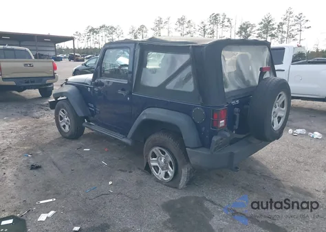 2013 Jeep Wrangler Sport z USA, uszkodzony, nr VIN 1C4AJWAG7DL503853